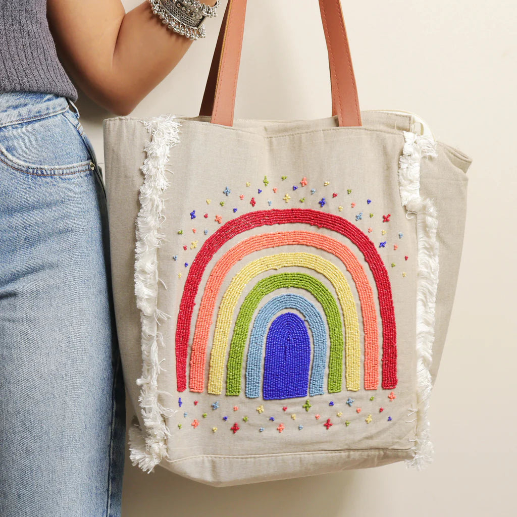 Rainbow Urban Chic Tote