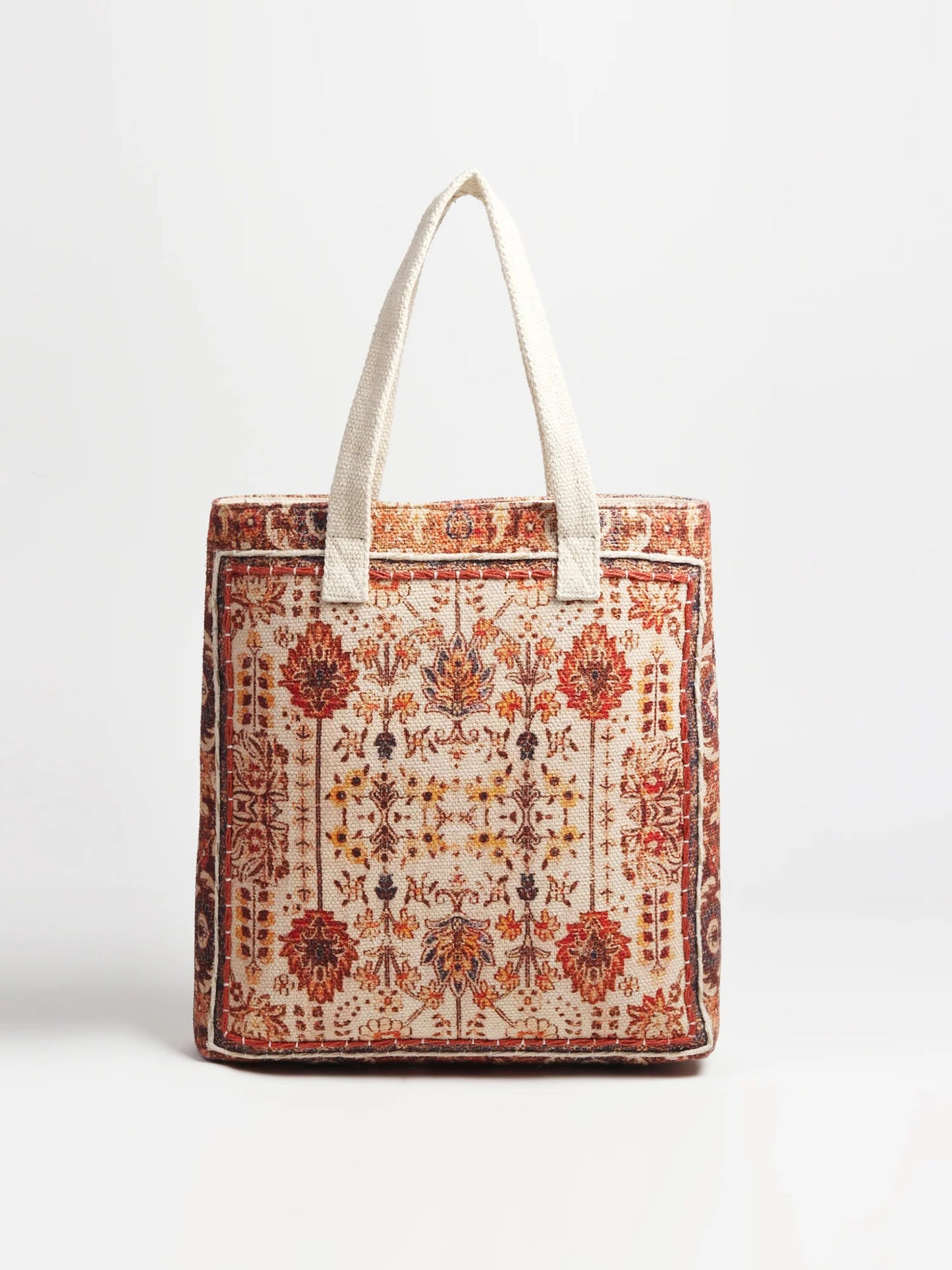 Cleo -  Block Printed Tote