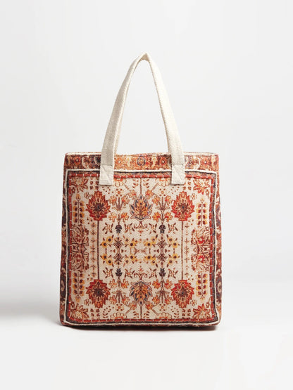 Cleo -  Block Printed Tote