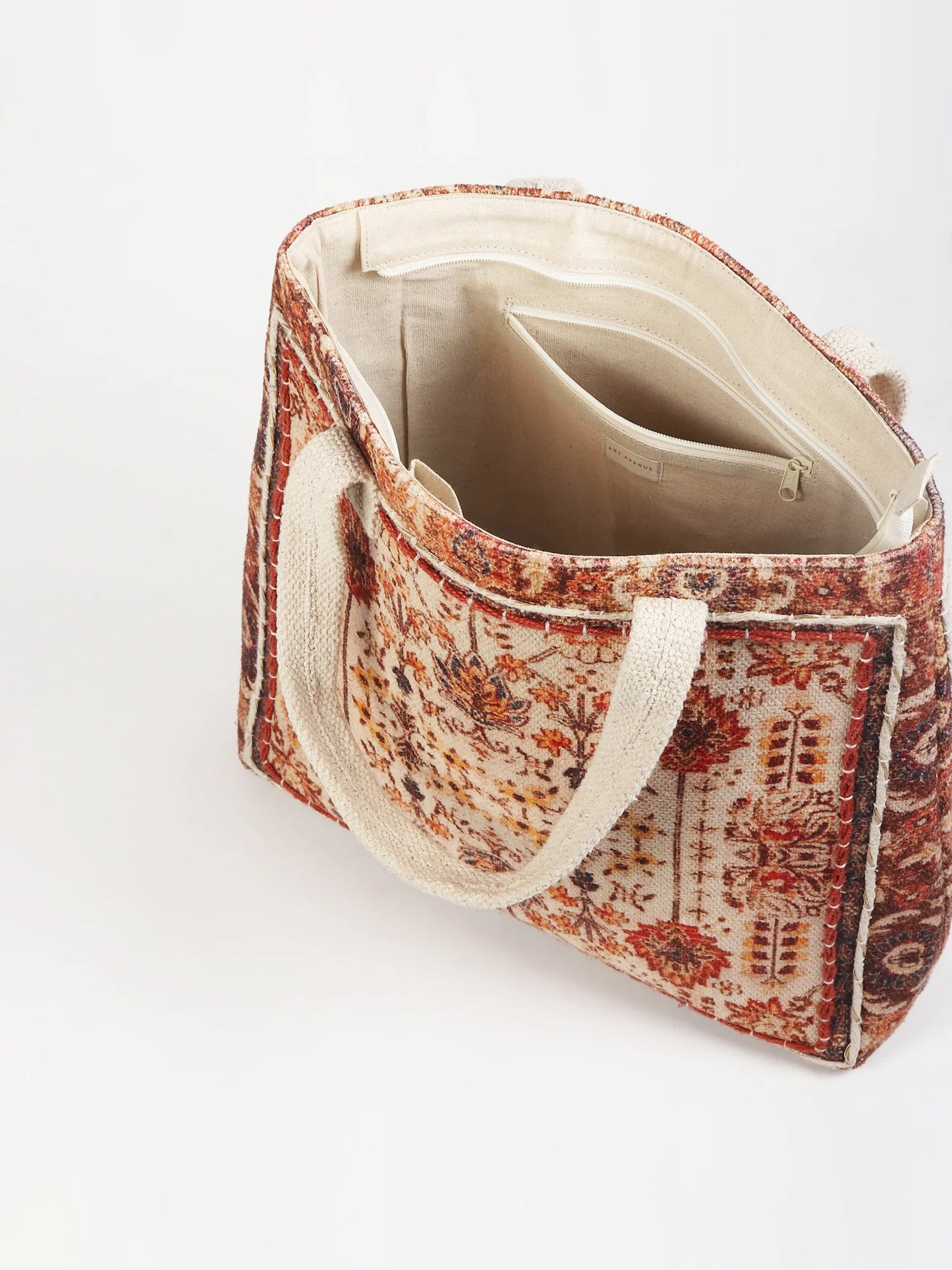 Cleo -  Block Printed Tote