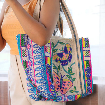 Butterfly Garden Tote