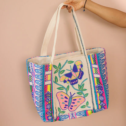Butterfly Garden Tote