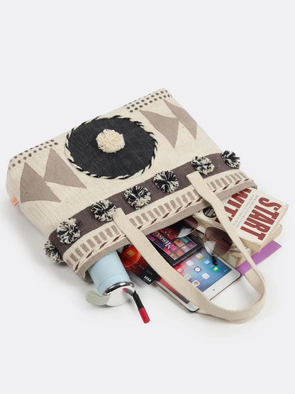 Zaya - Block Printed Tote