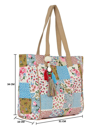 Vintage Floral Tote