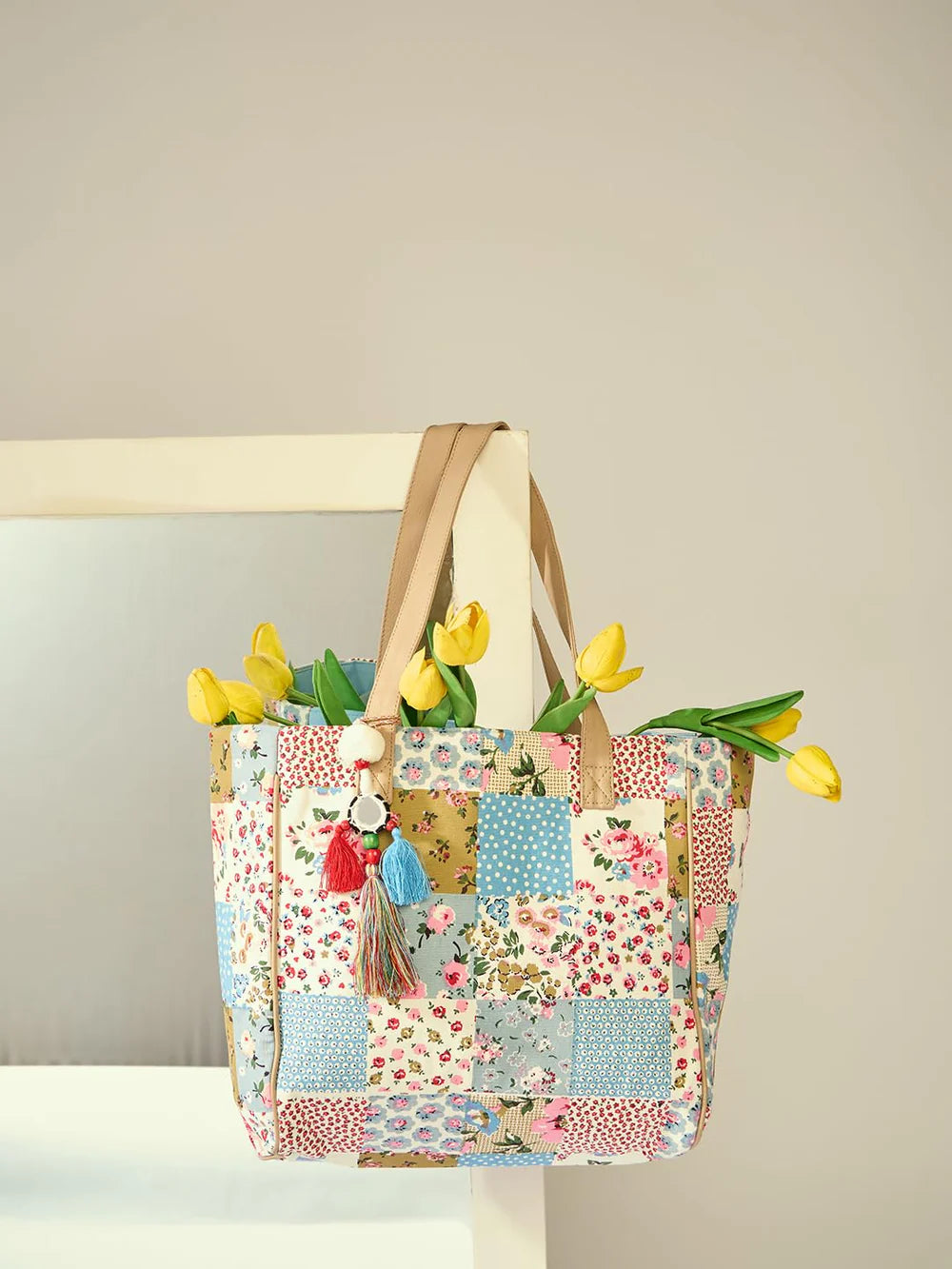 Vintage Floral Tote