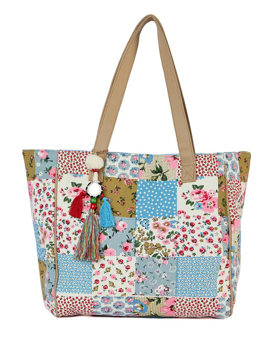 Vintage Floral Tote