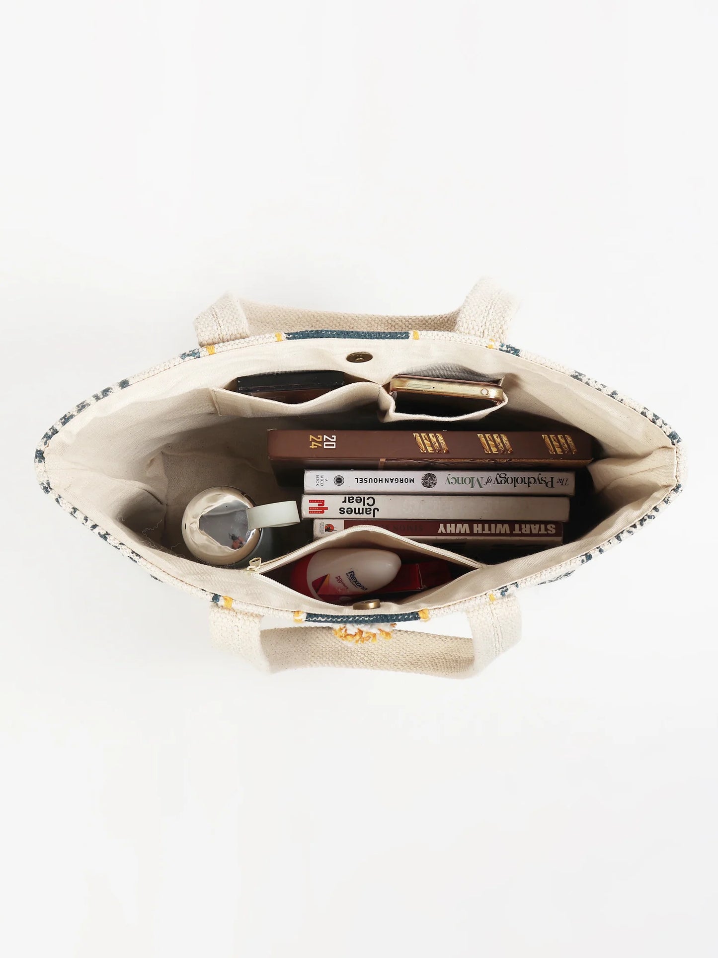 Aura - Block Printed Tote