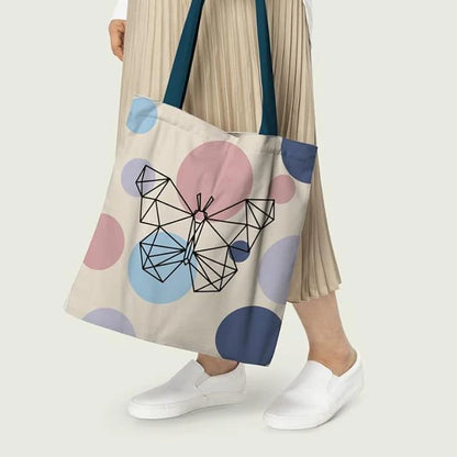 Butterfly Cotton Canvas Tote