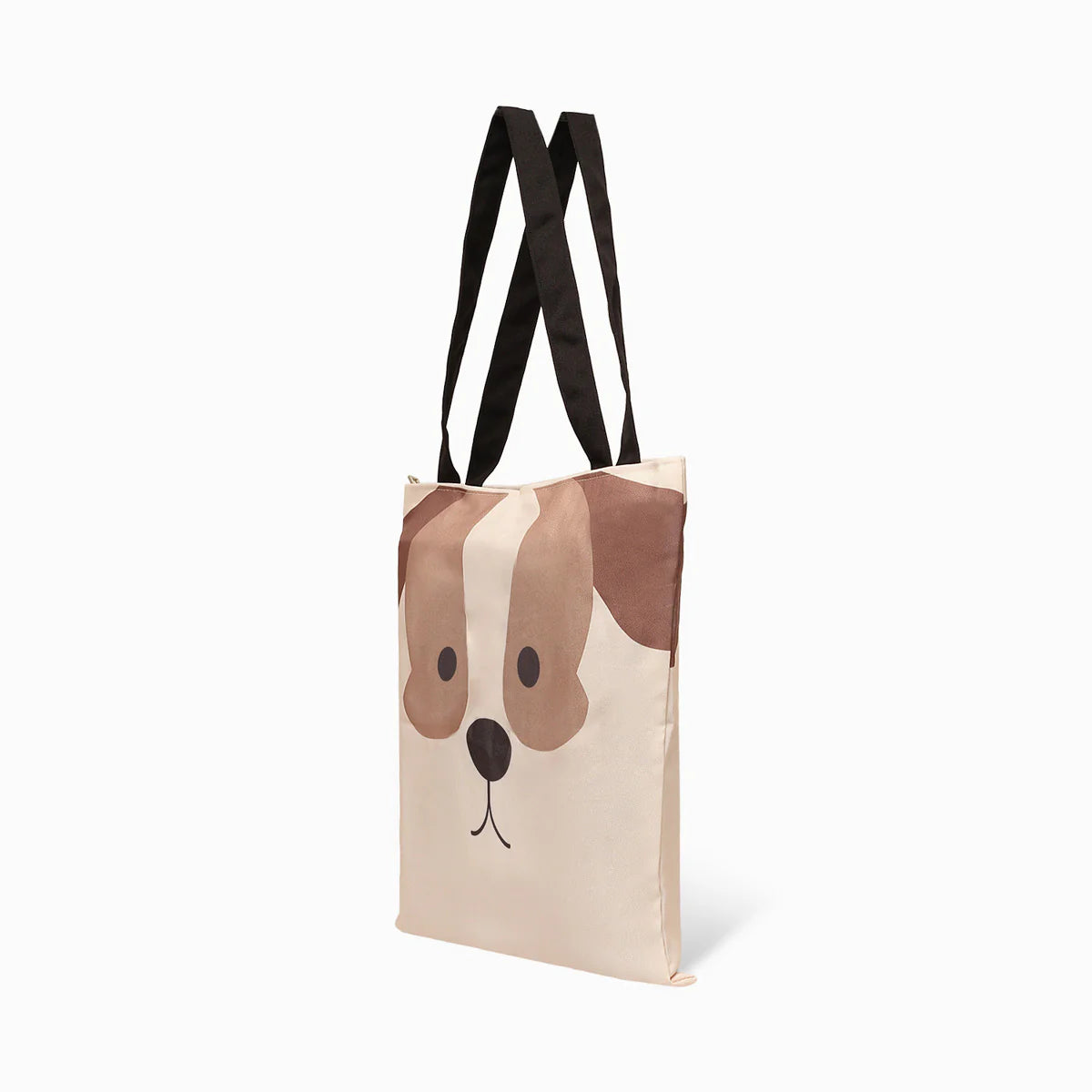 Cute Dog Cotton Canvas Tote