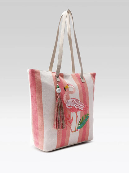 Flamingo Coast Tote