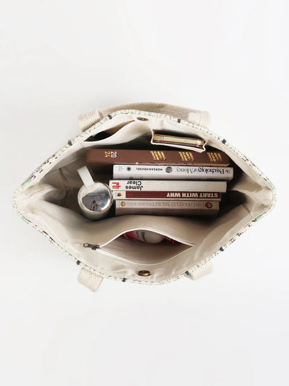 Fiora - Block Printed Tote