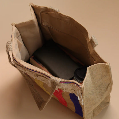 Rainbow Bohemian Tote