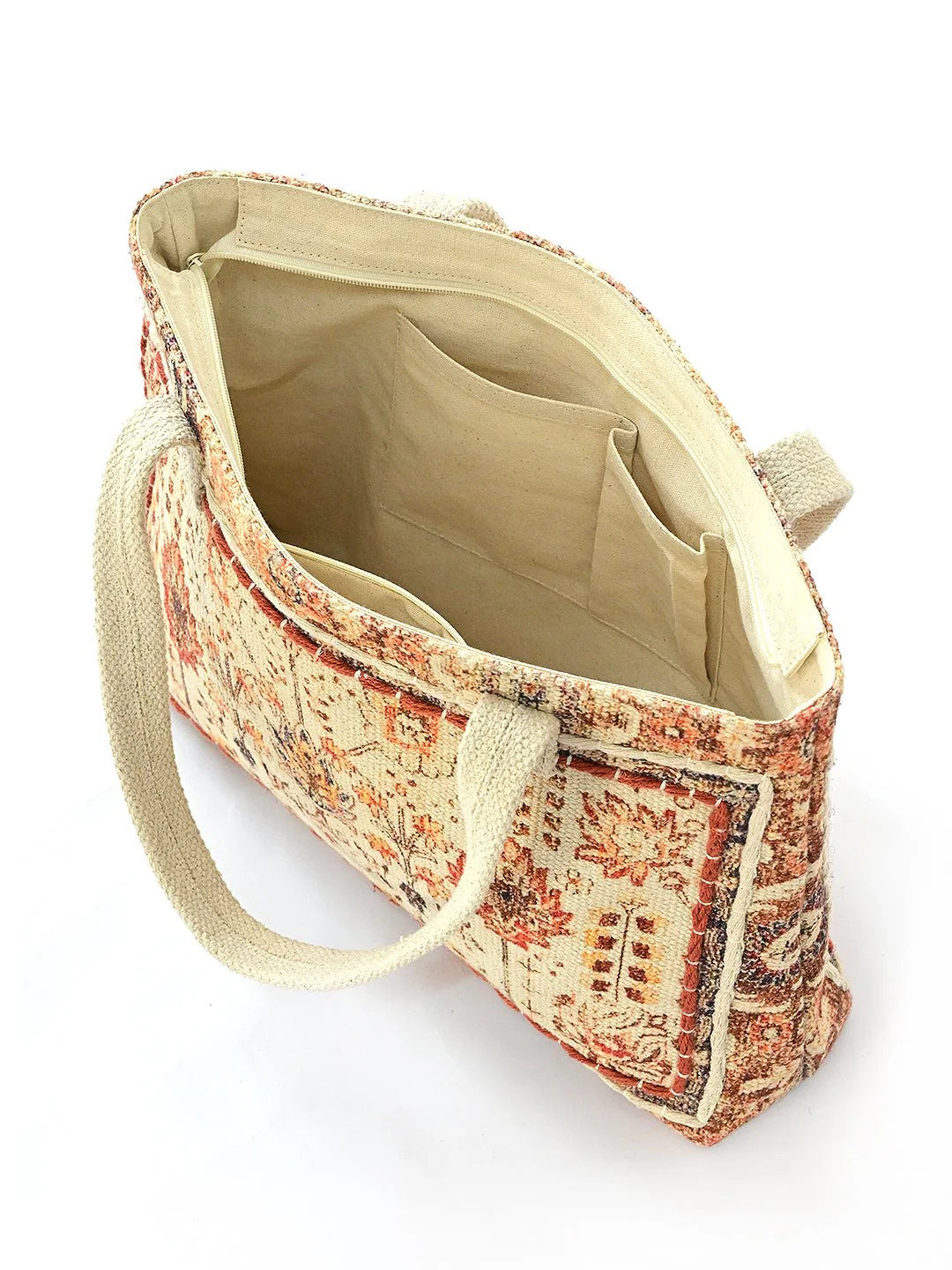 Mira - Block Printed Tote