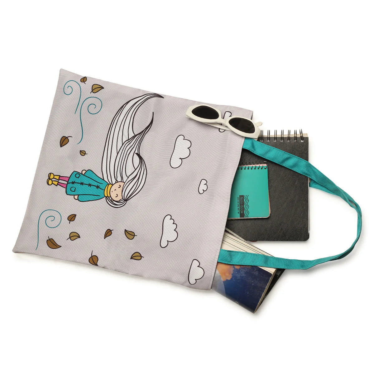 Little Girl Canvas Tote