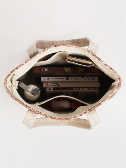 Evelyn - Block Printed Tote