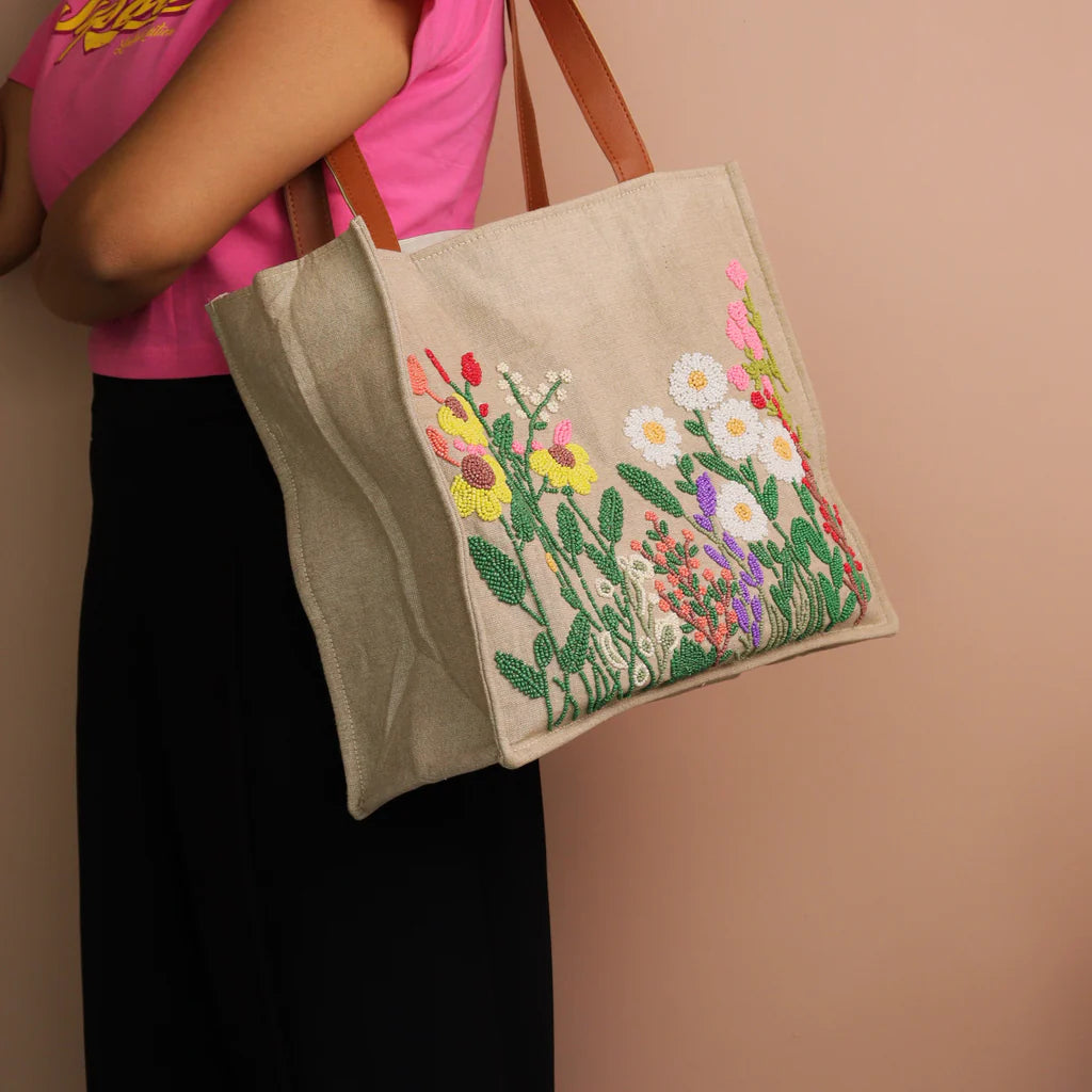 Poppy Bloom Tote