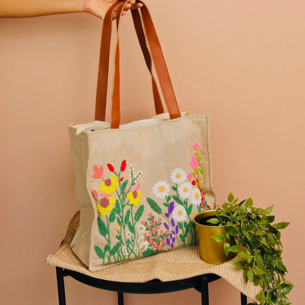 Poppy Bloom Tote