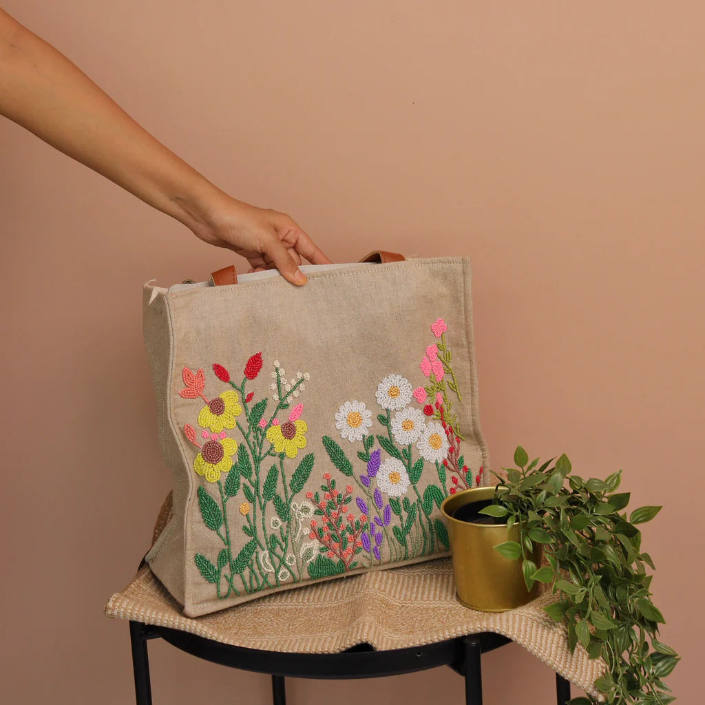 Poppy Bloom Tote