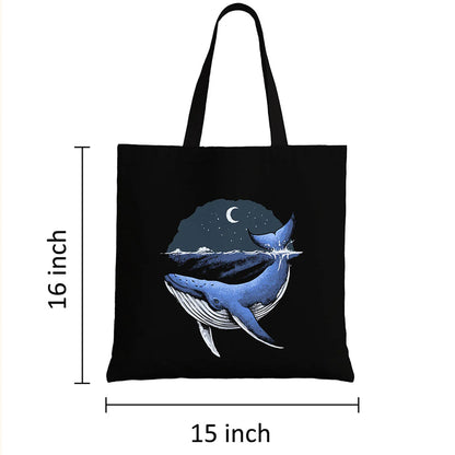 Blue Whale Ocean Theme Tote