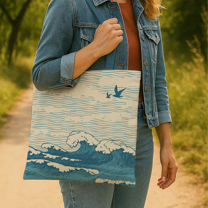 Ocean Waves Tote