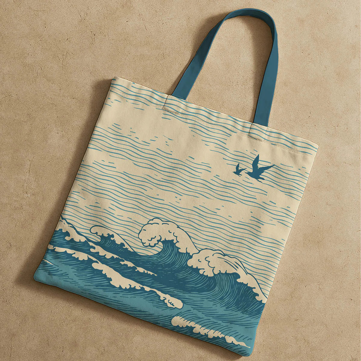 Ocean Waves Tote