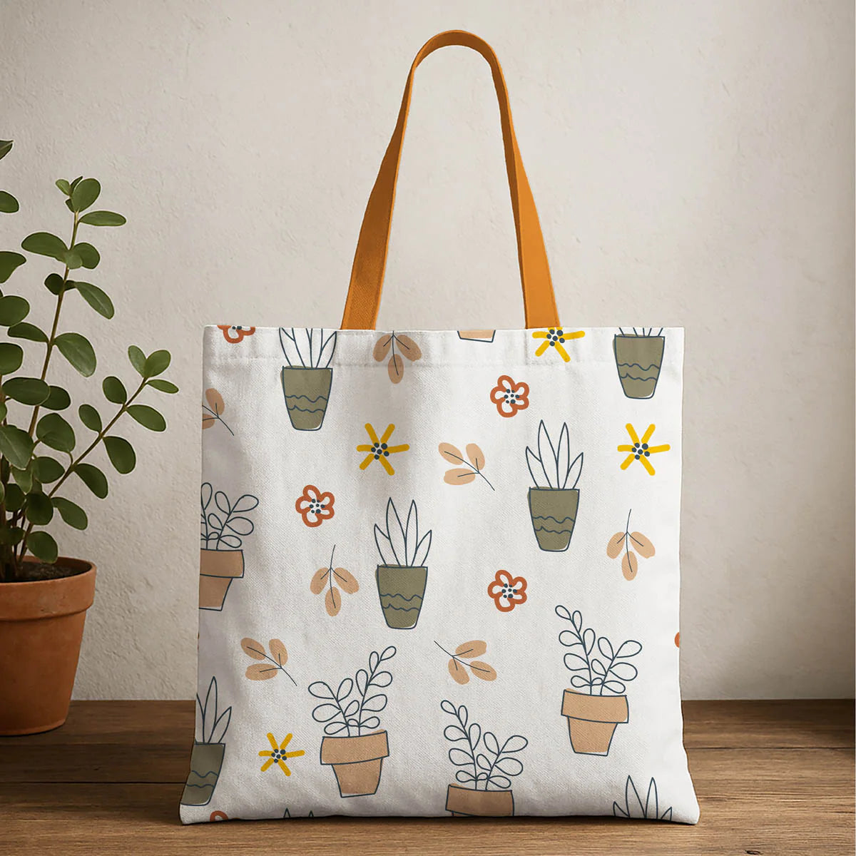 Cute Planters Canvas Tote