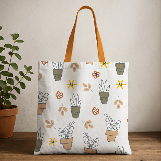 Cute Planters Canvas Tote