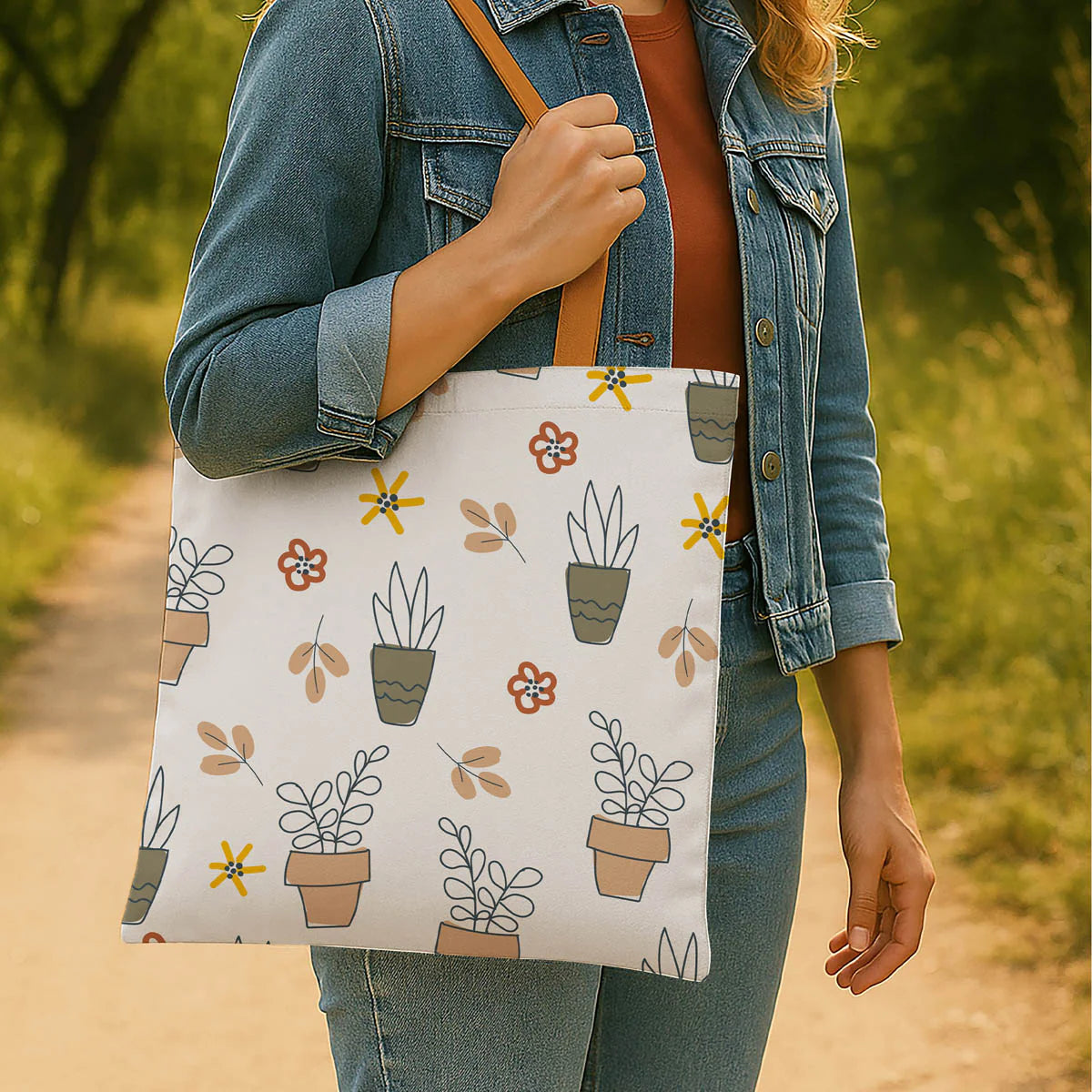 Cute Planters Canvas Tote