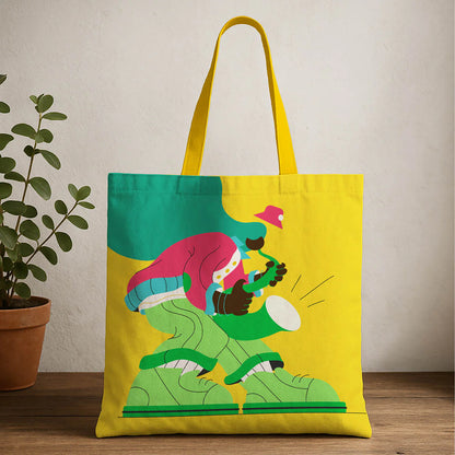 Music Canvas Tote