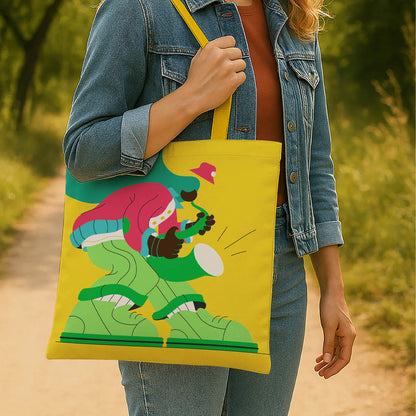Music Canvas Tote