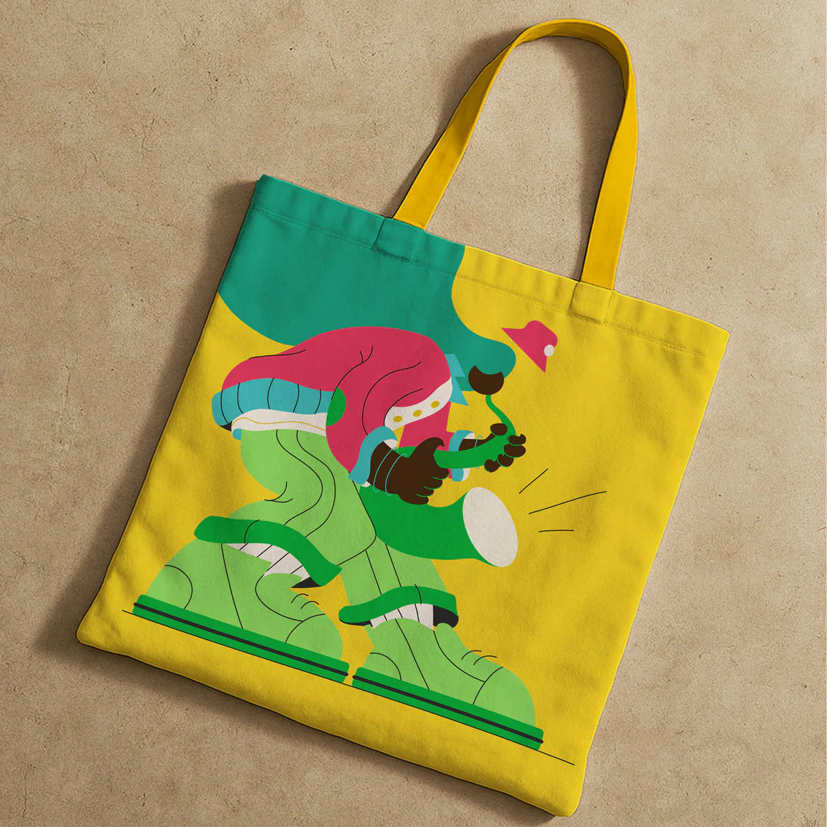 Music Canvas Tote