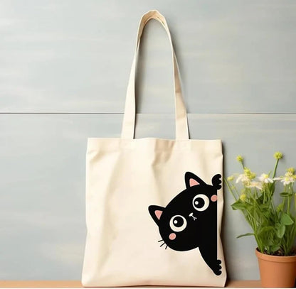 Felix Cat Cotton Tote