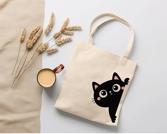 Felix Cat Cotton Tote